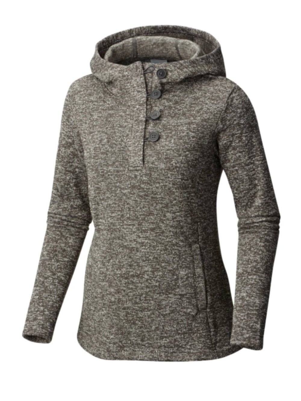 COLUMBIA marled gray Darling Days womens pullover hoodie sweater sweatshirt top
